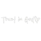 Rearview Mirror Stickers for Car and Motorcycle (Trust in God)