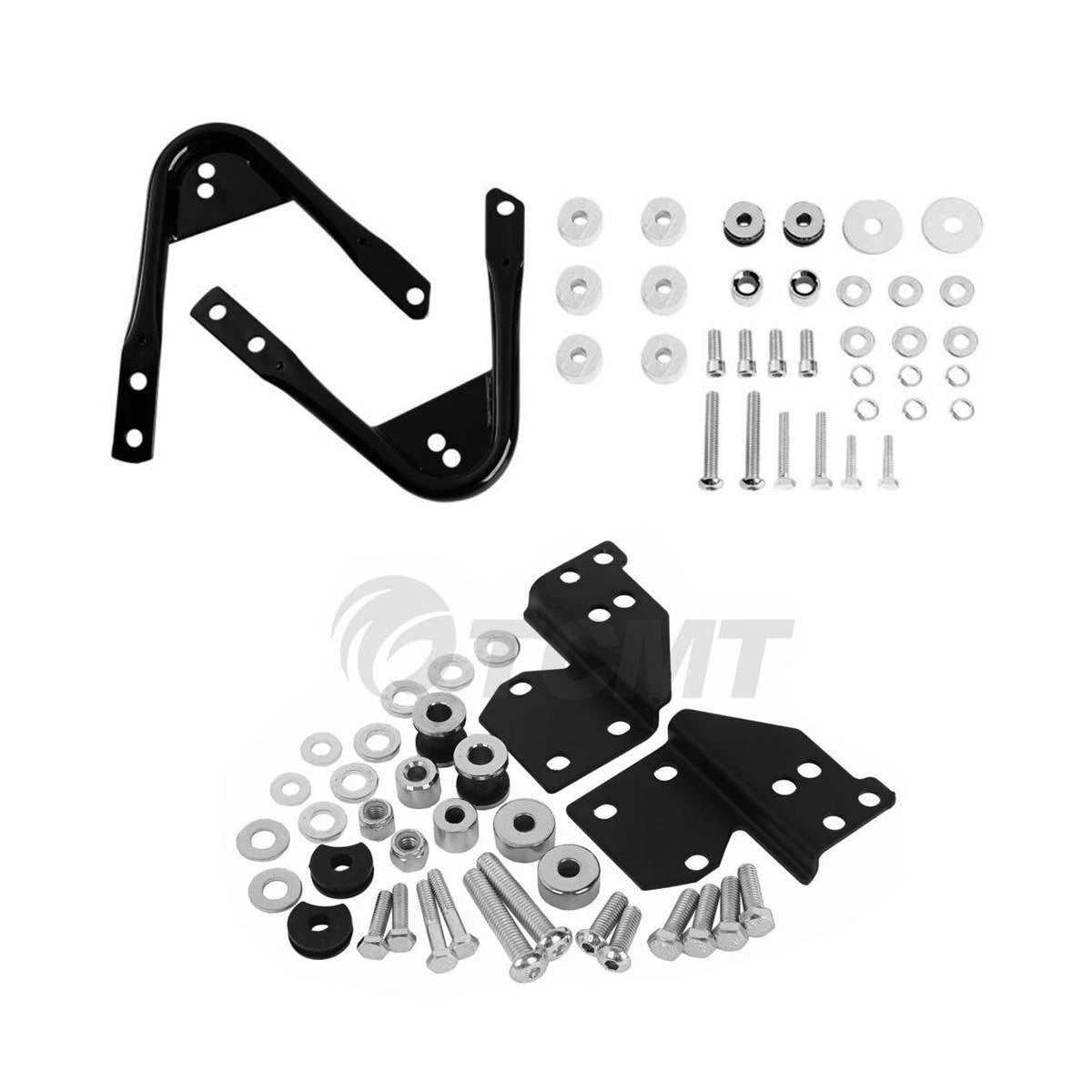 Sissy Bar Rack Docking Kit for Harley Touring (1997–2008)