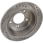 Rear Brake Disc Rotors and Pads Kit for Kia Soul (2010–2013)