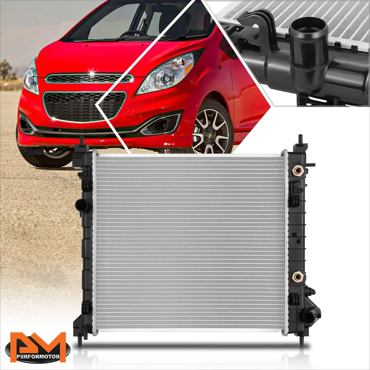 Aluminum Core Radiator DPI-13342 for Chevy Spark 1.2L (2013–2015)