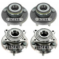 Front & Rear Wheel Bearing & Hub Assembly Kit for Dodge Charger Magnum (2006–2010)