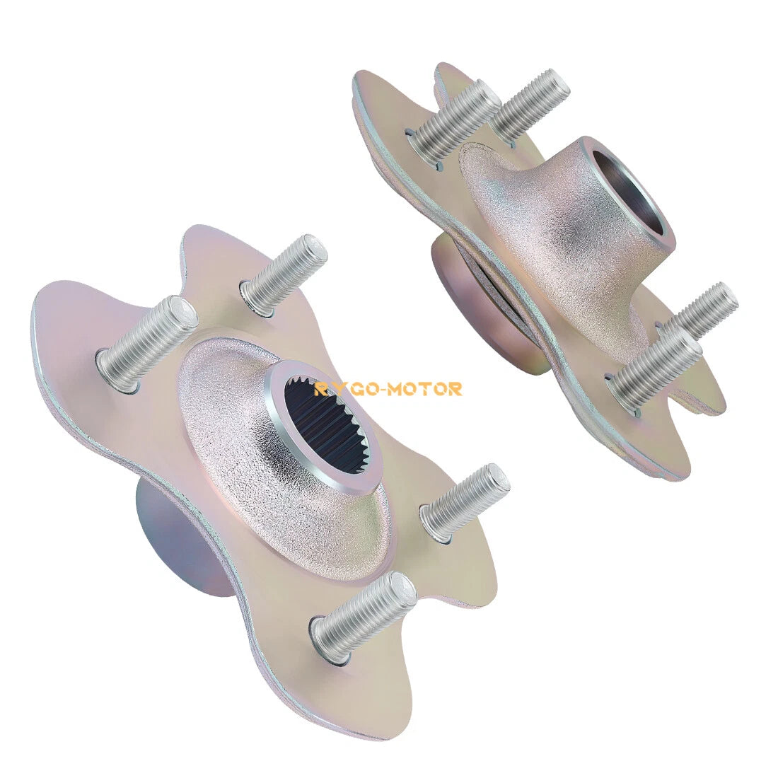 2 Rear Wheel Hubs for Yamaha Big Bear 250, Bruin 250, Kodiak 400 (1990–2006)