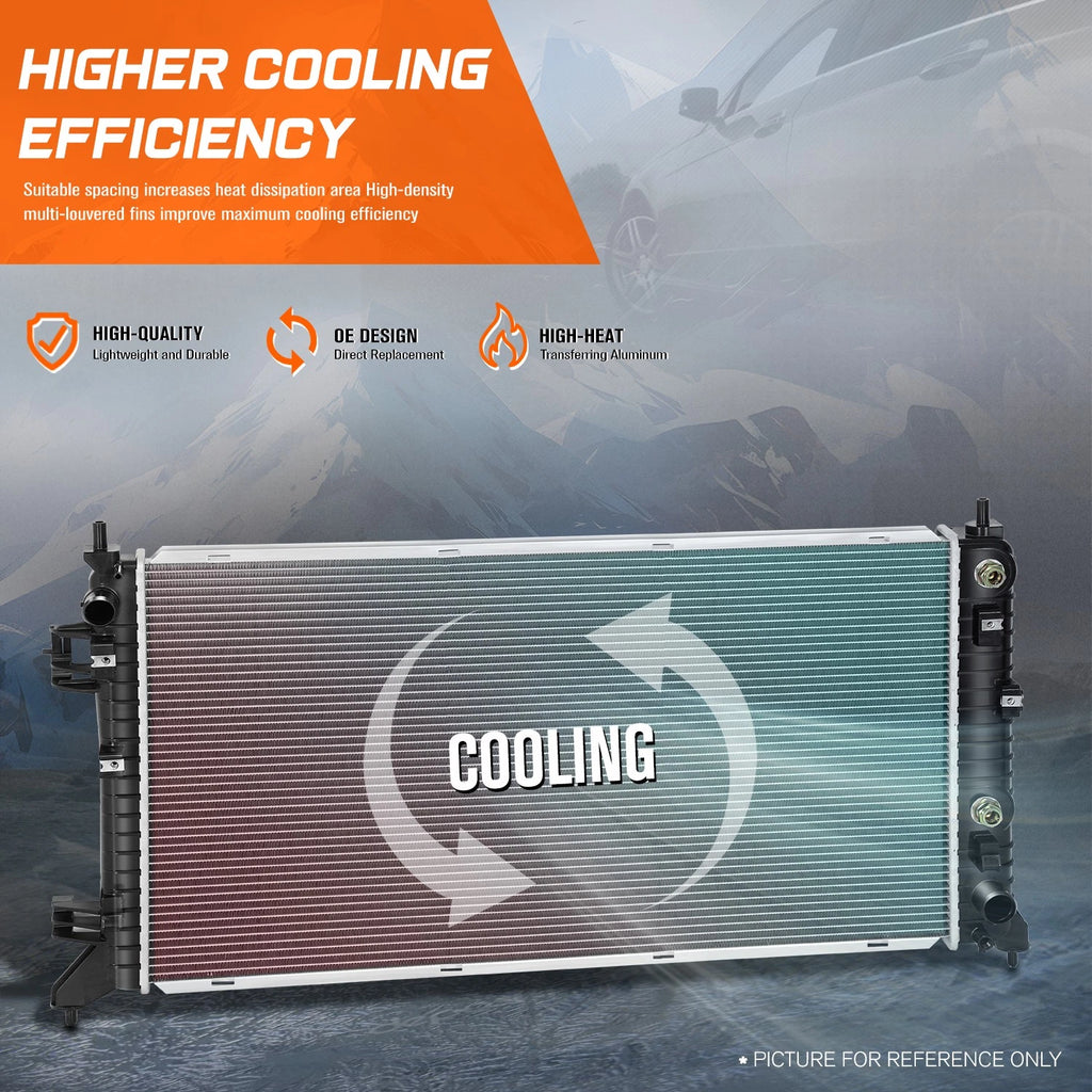 Aluminum Core Radiator for Suburban Tahoe Yukon (2021–2024) DPI-13920