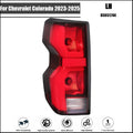 Left Side Tail Light Assembly for Chevrolet Colorado (2023–2025) LED Black Red