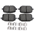 Akebono ProACT Rear Ceramic Brake Pads with Hardware for Ford Explorer (2020–2023)