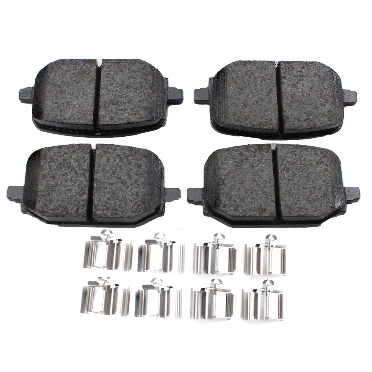 Akebono ProACT Rear Ceramic Brake Pads with Hardware for Ford Explorer (2020–2023)