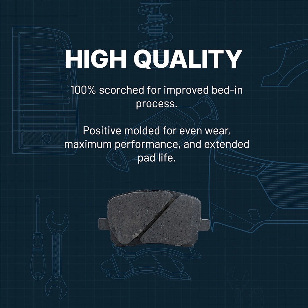 Brake Pad Set for Mercury Sable (2008-2009)