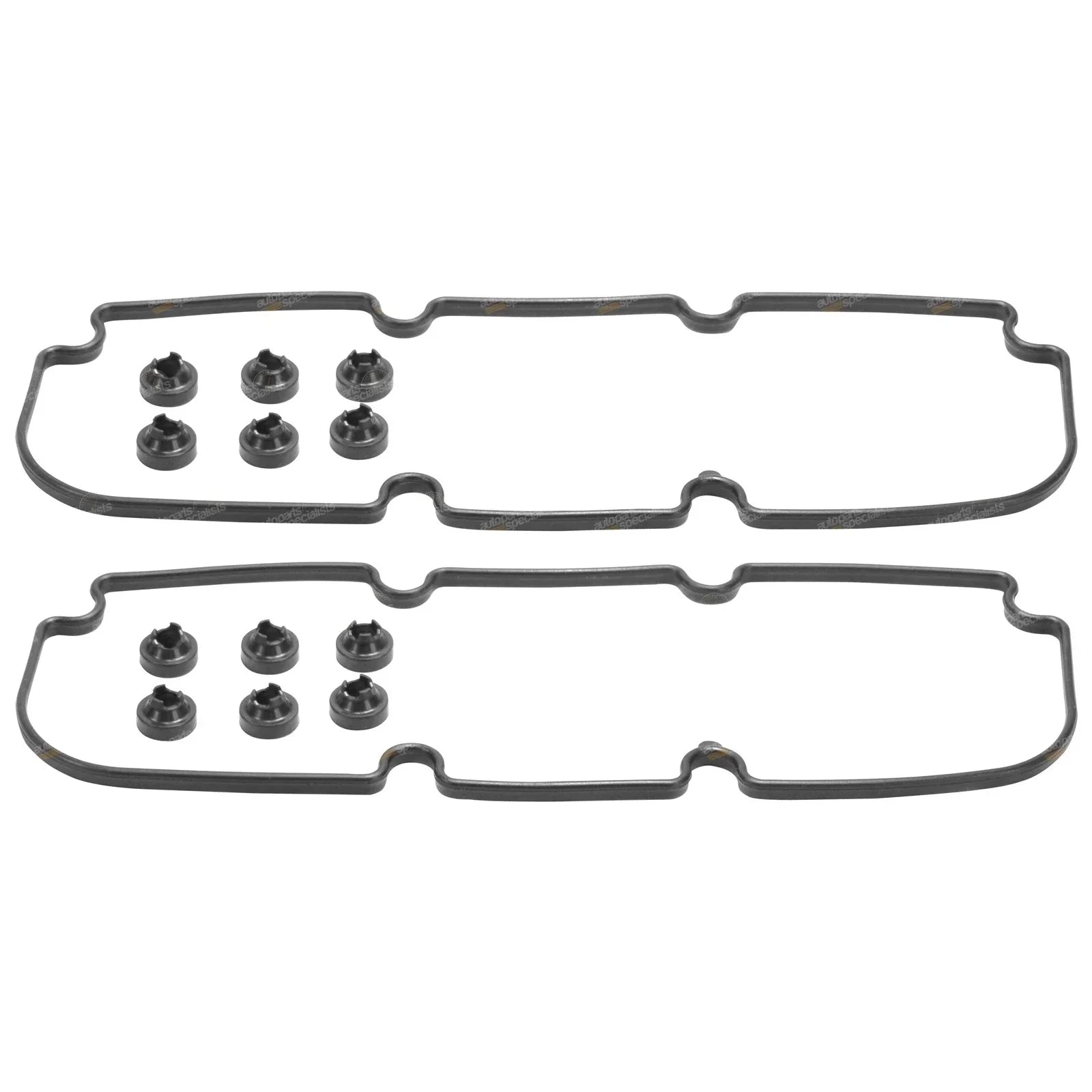 2 x 3.8L V6 Valve Rocker Cover Gasket Kits for Commodore