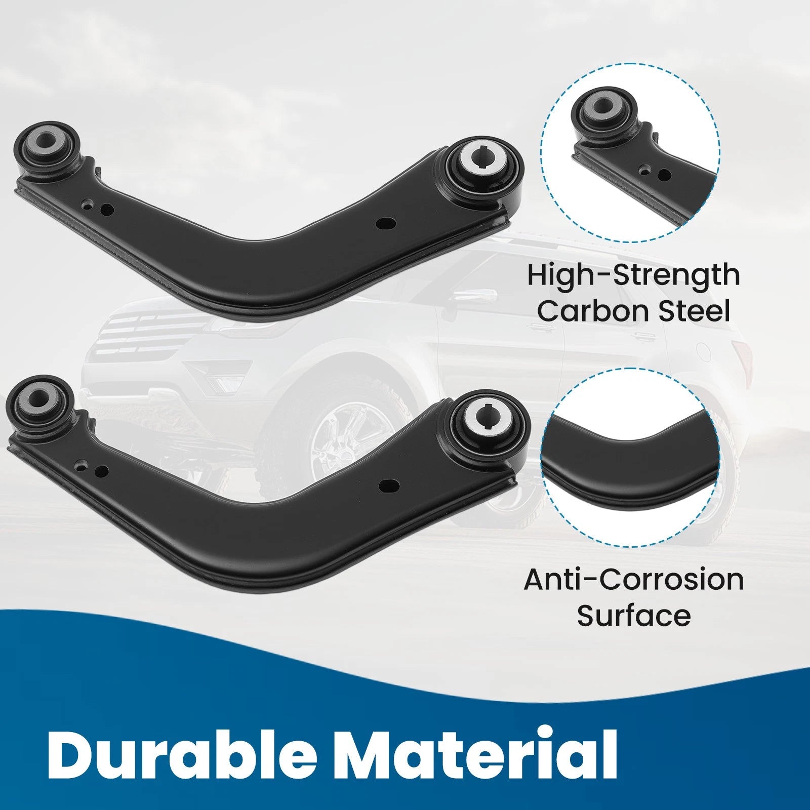 Forward Rear Lower Upper Control Arm Suspension Kit for Fusion Lincoln MKZ (2013–2019)