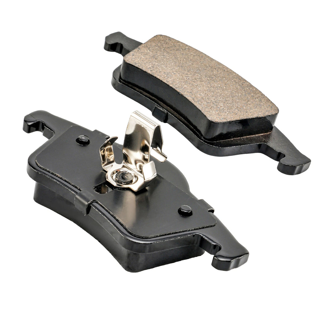 Rear Ceramic Brake Pads with Hardware for Volvo S60 S80 V70 XC70 (2000-2007)