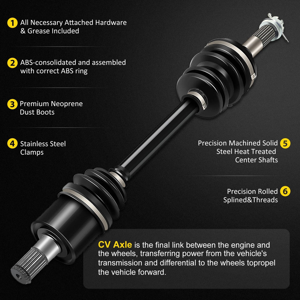 CV Joint Axle for Kawasaki Brute Force KVF 650 (2006–2013)