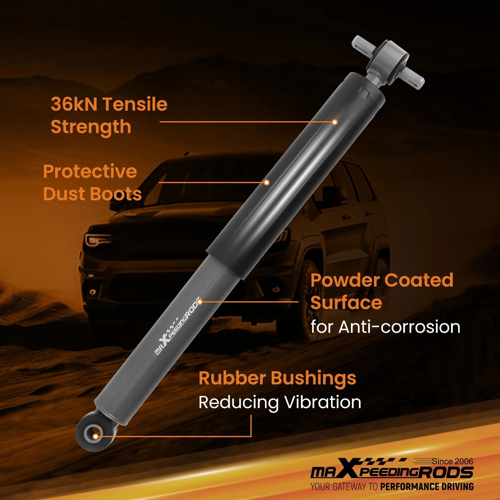 2" Front 4" Rear Lowering Suspension Kit for S10/Sonoma RWD (1982–2004)