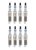 Set of 8 Spark Plugs for Buick Chevy Ford Lincoln Mazda Saab Saturn (Bosch 9616)