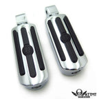 Custom Groove Gear Skull Footpegs for Yamaha Road Star Warrior (2002–2009)