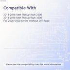 Front Lower Bumper Valance Replacement Polypropylene for See Compatibility Chart (2005–2015)