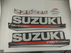 Top Cowling Sticker Kit for Suzuki 4 Stroke 225HP (Graphics Decals)