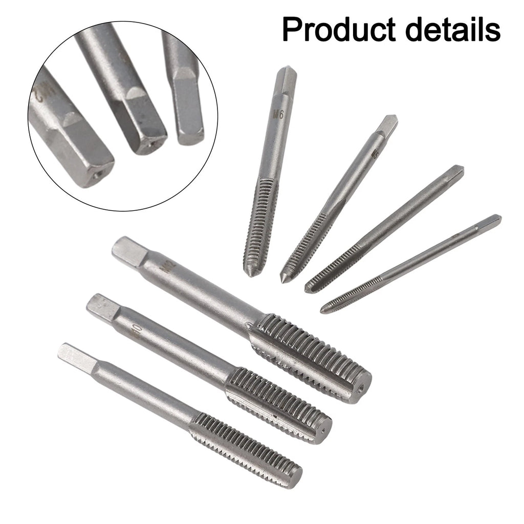 Tap Drill Bits Set for Right Hand Tools (High Accuracy)