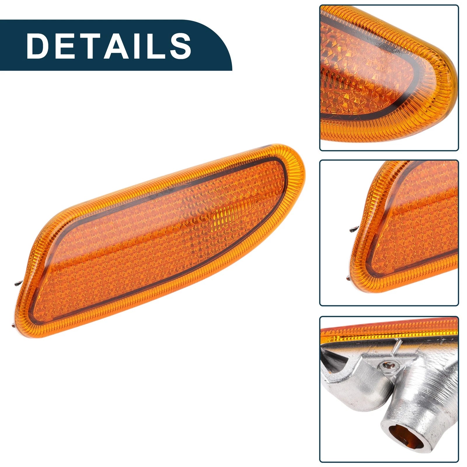1 Pc Left Front Bumper Side Marker Light Cover for Mercedes-Benz (2003–2009)
