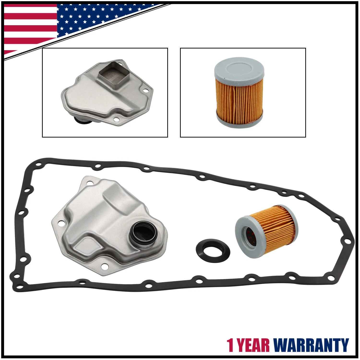 CVT Auto Transmission Filter Kit for Nissan Altima Juke NV200 Rogue (2007–2018)