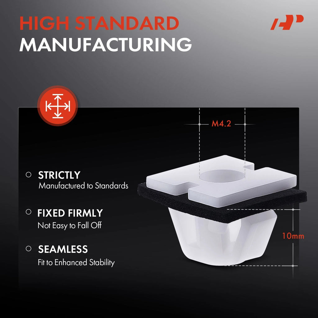 30x Nylon Body Side Moulding Clip Fastener for Hyundai