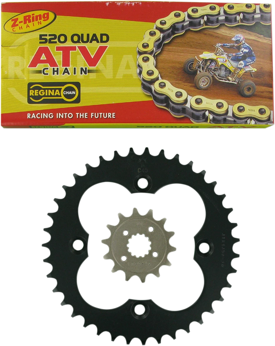 Chain and Sprocket Kit for Honda TRX 400EX (2005–2008) / TRX 400X (2009–2014)