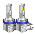 Set of 2 H11 LED Fog Light Bulbs 200W 6000K for