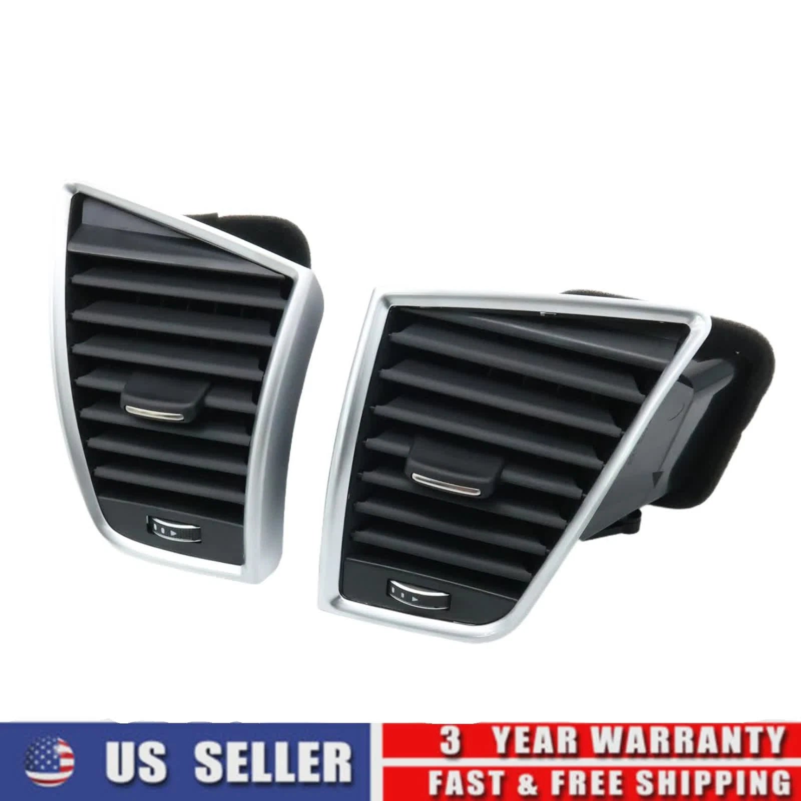 2X A/C Outlet Air Vent Panel for Audi Q5 SQ5 (2010–2017)