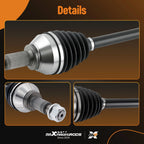 Front CV Axle Shaft Set for Nissan Quest (2011–2014)