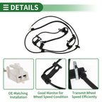 ABS Wheel Speed Sensor Kit No.4670A359 for Mitsubishi Eclipse (1995–1999)