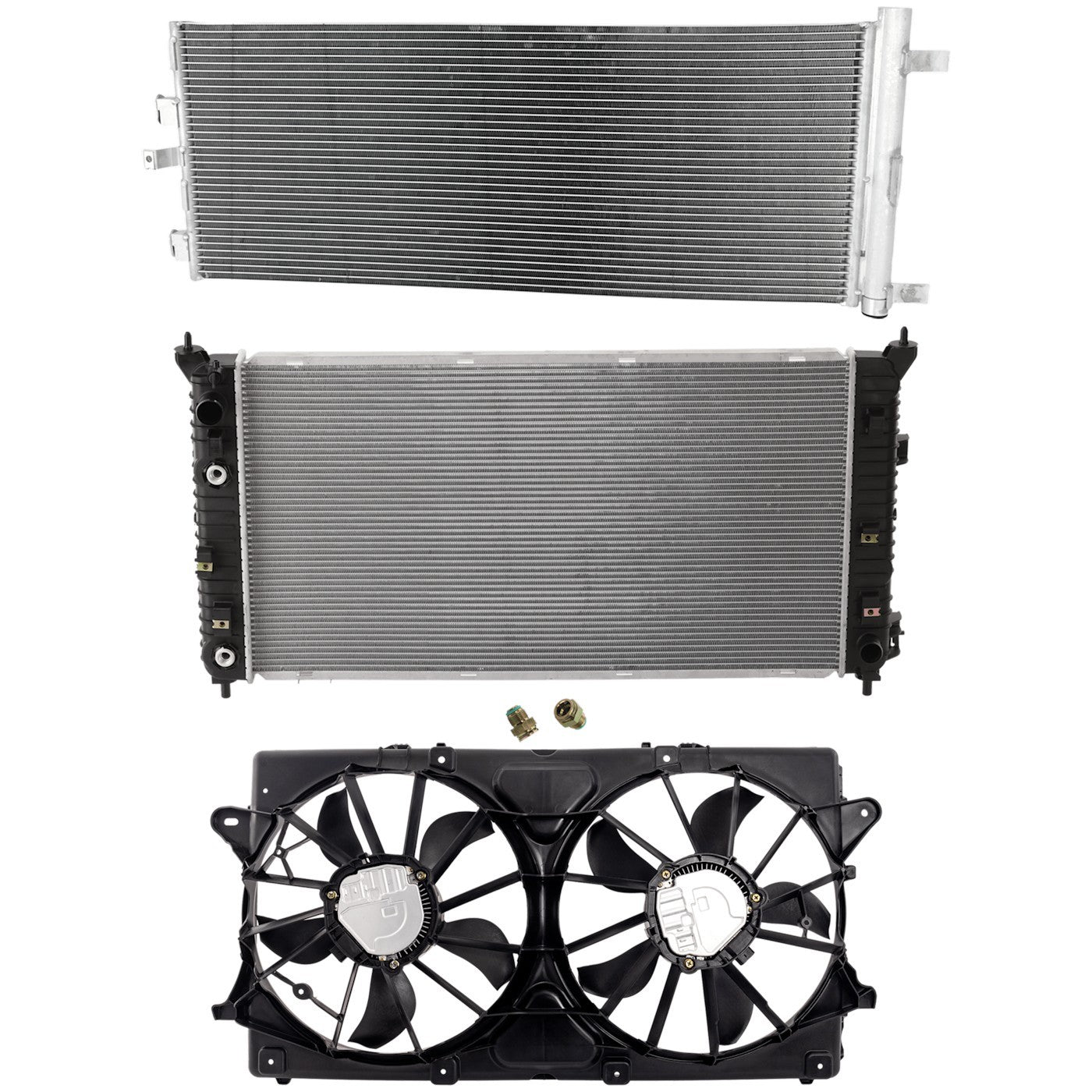 A/C Condenser for Chevy Silverado 1500 GMC Sierra (2019–2022)