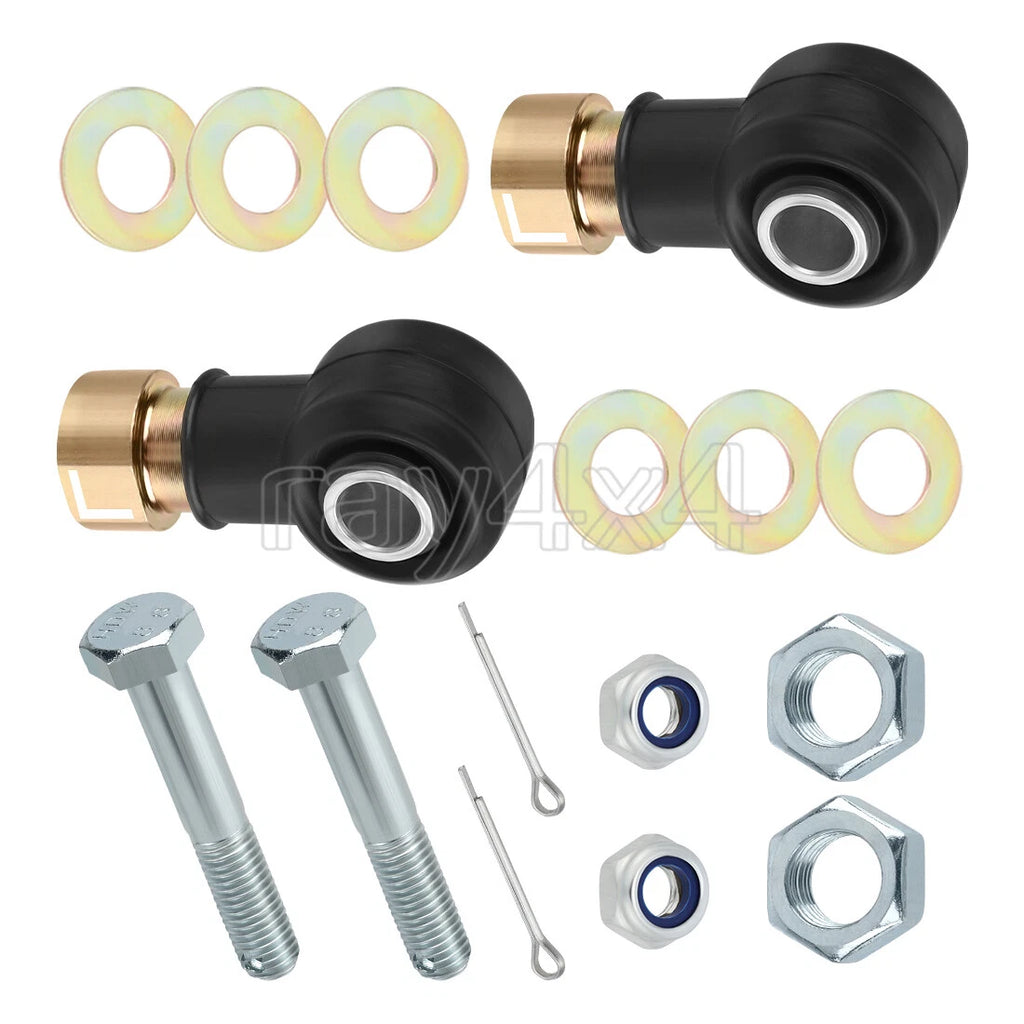 2x Tie Rod Ends Kit for Polaris RZR 570 800 900 Brutus HD ACE 325/570/900 EM1400