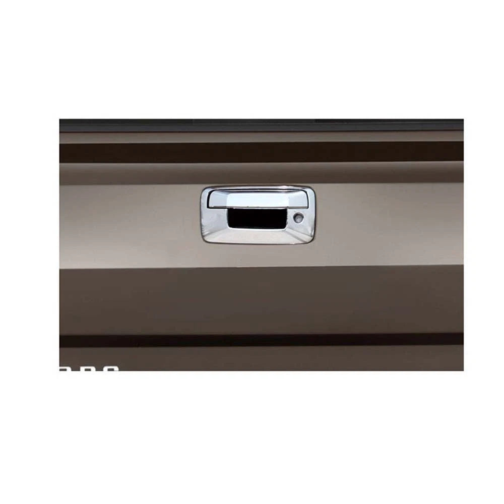 Premium FX Chrome Full Tailgate Handle Cover w/Keyhole for 14-18 Chevy Silverado