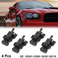 Set of 4 Front Windshield Washer Nozzles for Toyota Lexus (Replaces 85381-12300)