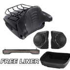 LED Tail Light for Harley Touring (2014–2026) - King Trunk Top Rack Pad Speakers