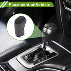Gear Shift Knob Cover for Chevrolet Malibu (Black Carbon Fiber)