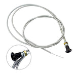Metal Pull Cord Cable for Lawn Mower Tractor (96 Inch Cuttable Design)