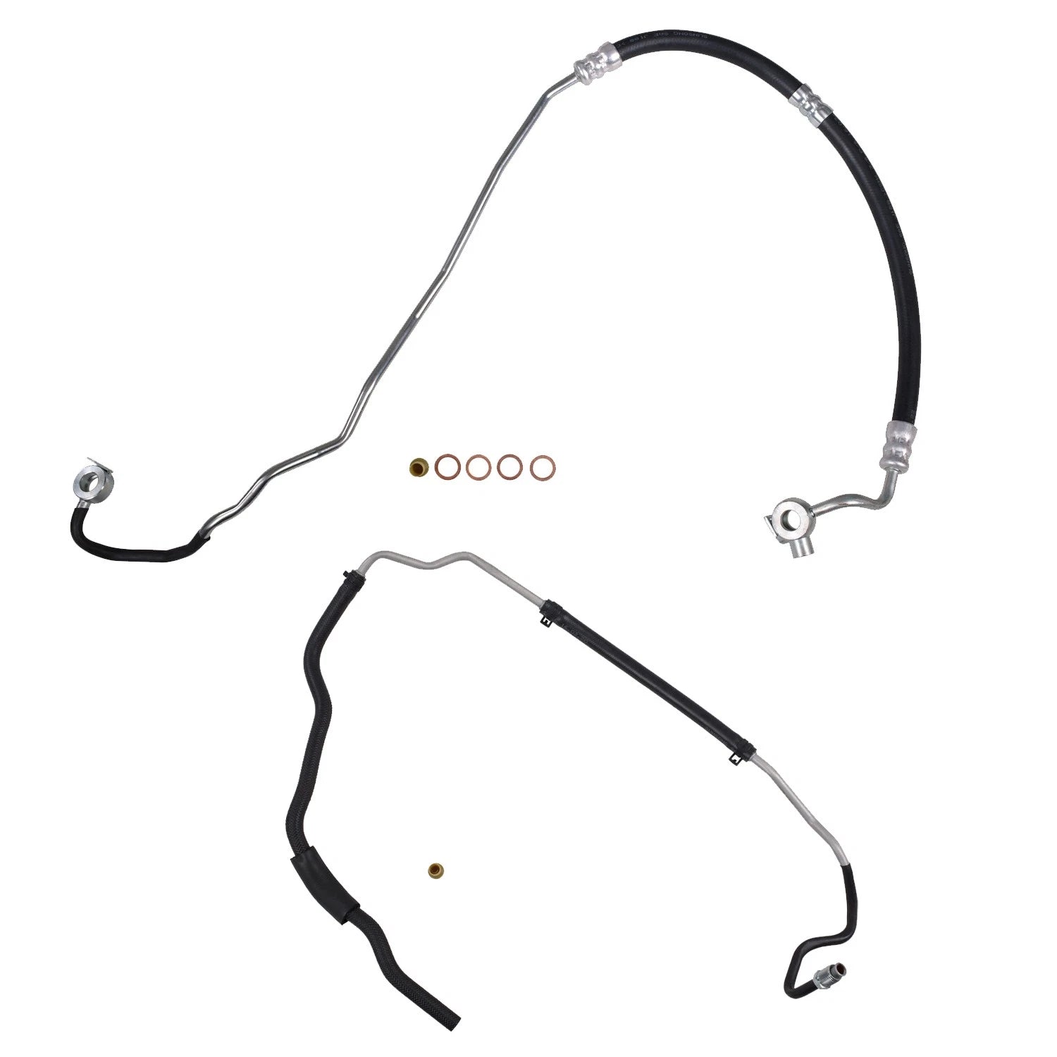 Sunsong Power Steering Pressure & Return Line Hose Kit for Land Cruiser (2007)