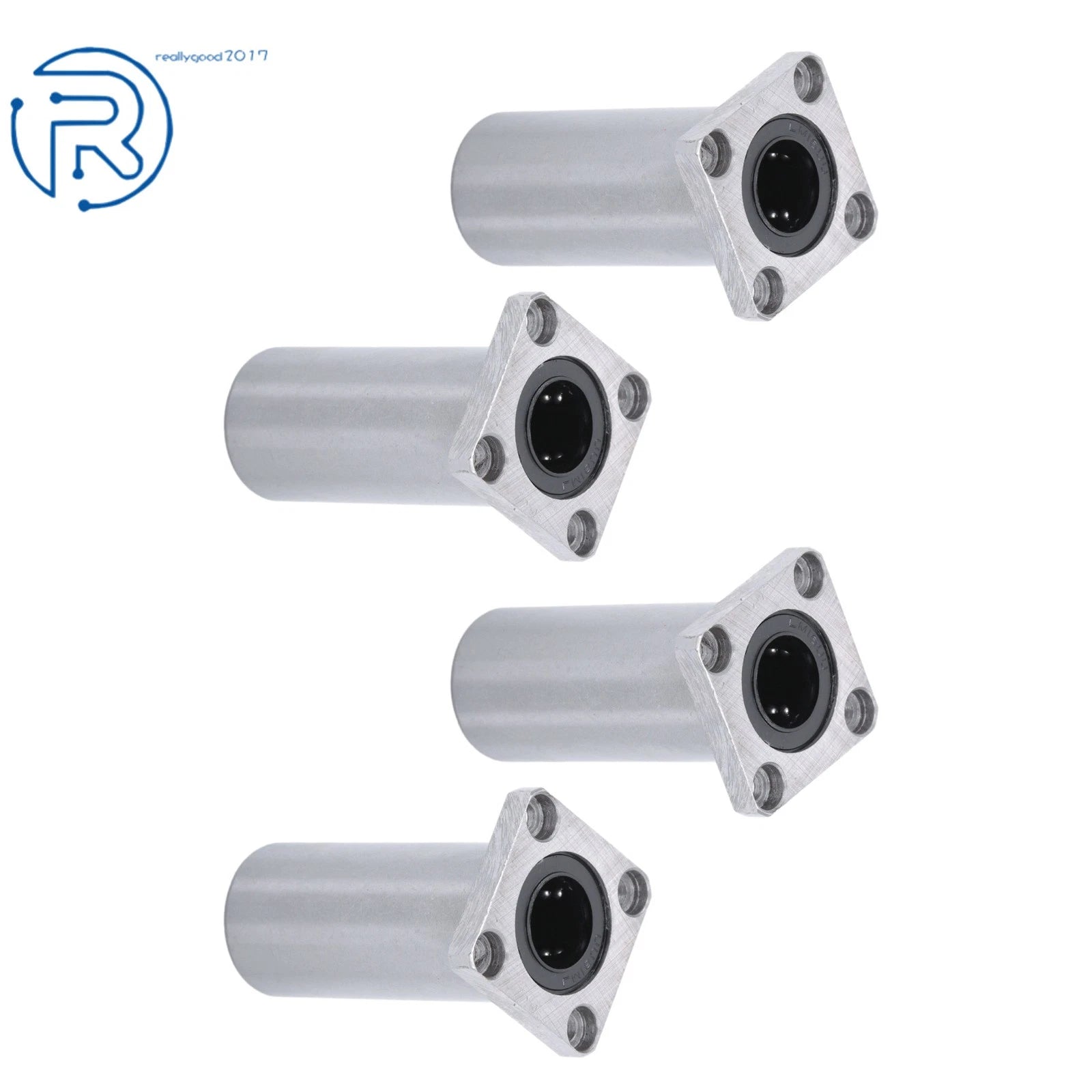 Set of 4 LMK16UU Linear Bearings 16 × 28 × 70 mm for CNC
