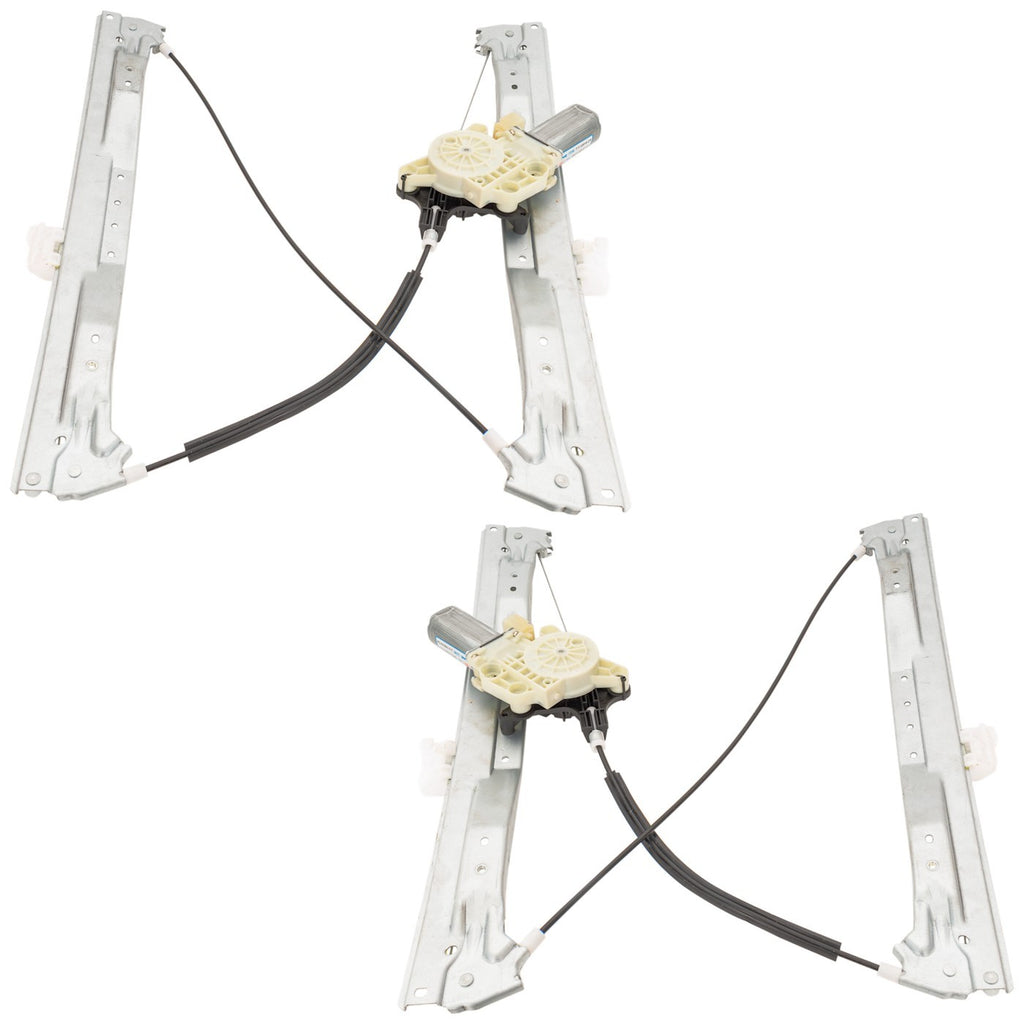 Set of 2 Power Window Regulators for Dodge Grand Caravan, Chrysler Town & Country