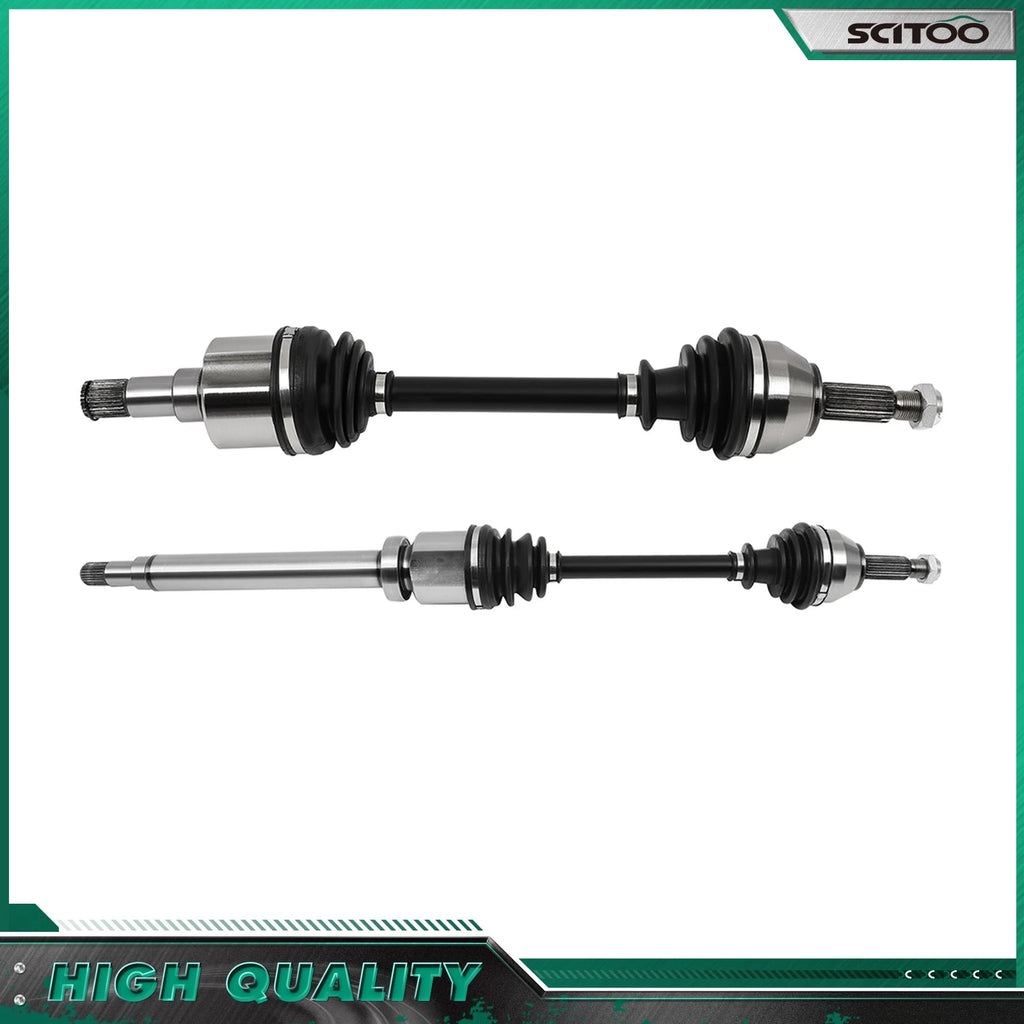 2X CV Axles for Ford Focus (2000–2011) Front Left & Right