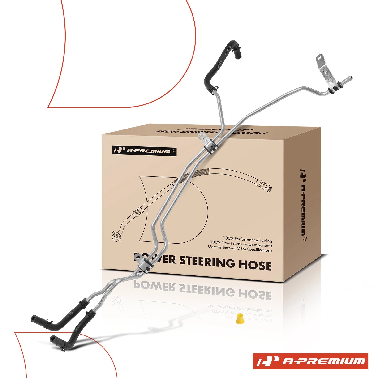 Power Steering Return Line Hose Assembly for Kia Sedona (2006–2010)