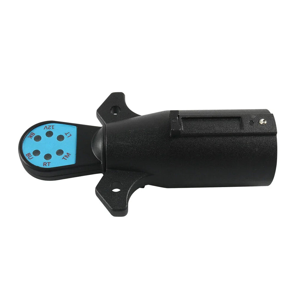 7-Way Blade Trailer Light Wiring Circuit Tester Adapter for RV