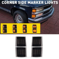 Sequential LED Side Marker Lights for Chevrolet 1500 2500 3500 (1994–1999)