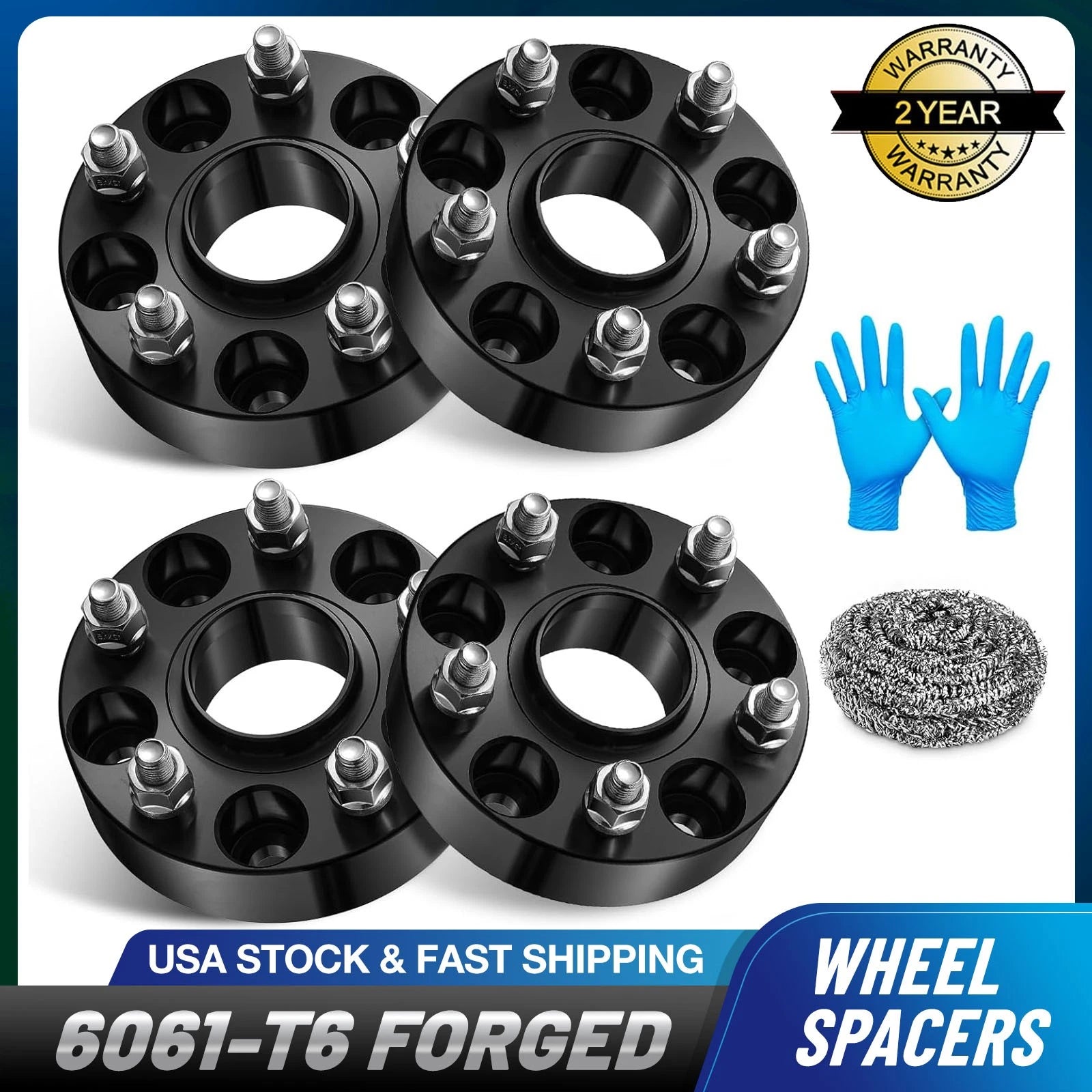 Set of 4 Wheel Spacers 15mm for Lexus RX450h IS F