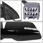 Driver Left Heated Glass Side Door Mirror for Saturn Outlook (2007–2008)