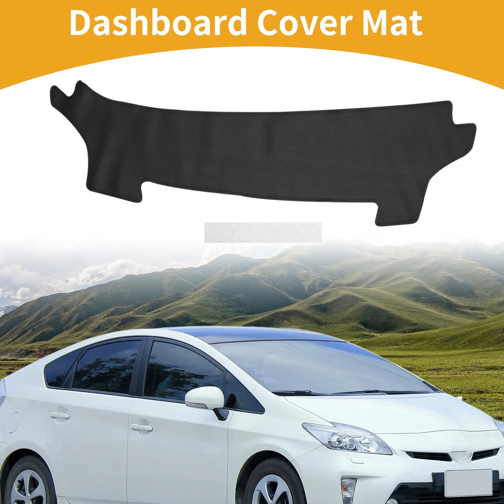Dashboard Cover Mat for Toyota Prius (2023–2024) Black Anti-Slip