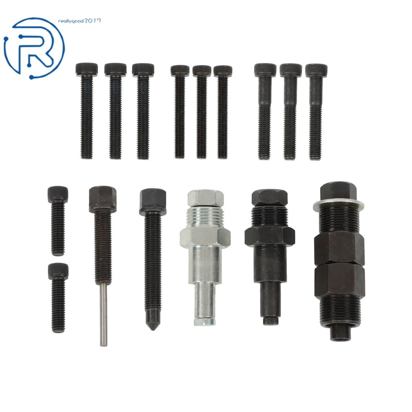 A/C Compressor Clutch Hub Puller Tool Kit for Automotive Repair (23 Pack)