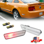 LED Rear Bumper Reflectors for Ford Mustang (2005–2009)