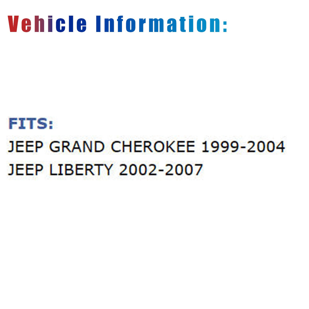 Driveshaft CV Joint Kit for Jeep Liberty Grand Cherokee (2002–2007)