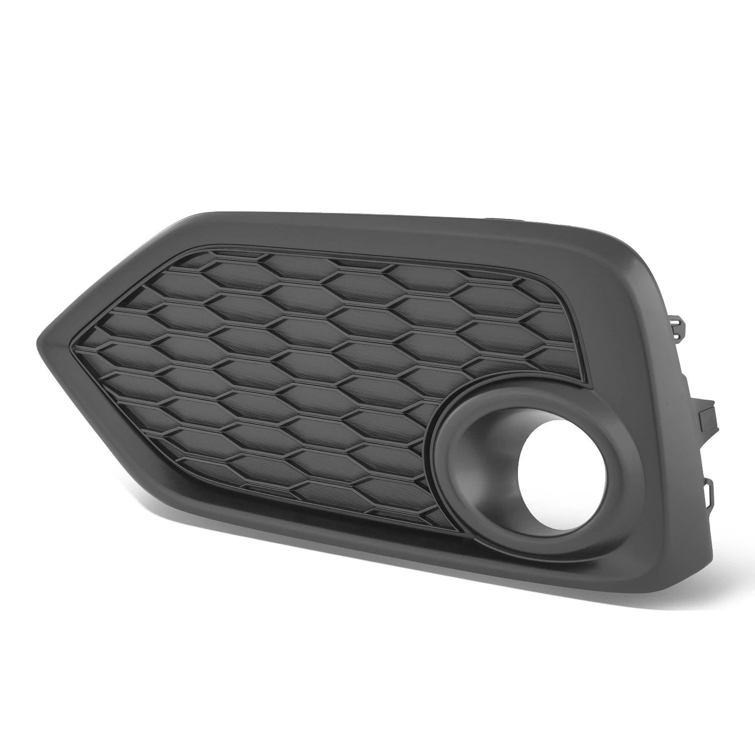 Fog Light Bezel for Honda Civic (2017–2018) - Driver Left, Smooth Black